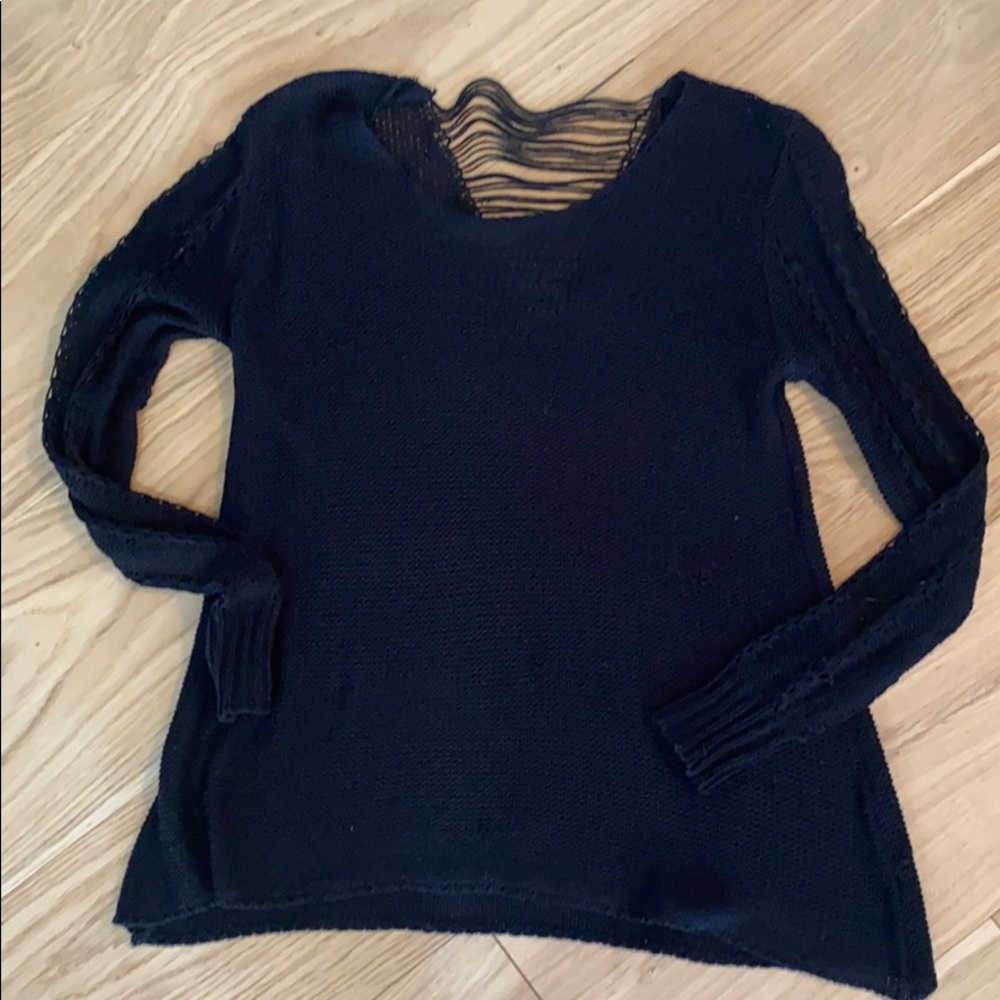 Black sweater